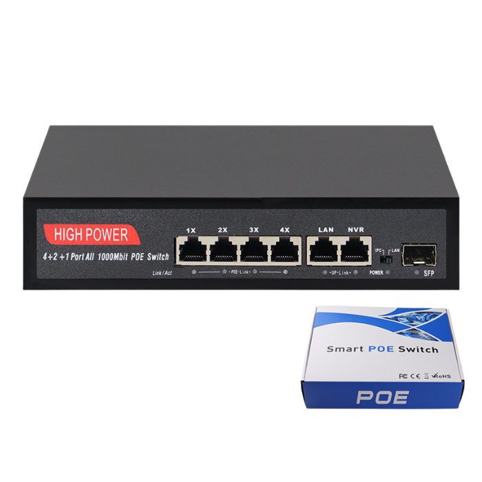 Smart 4 Port POE Switch